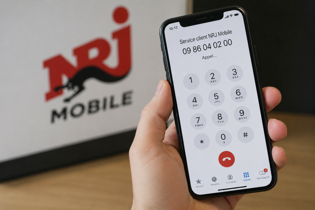 numéro téléphone du service client NRJ Mobile