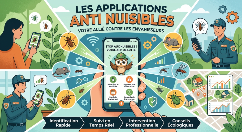 applications anti nuisibles