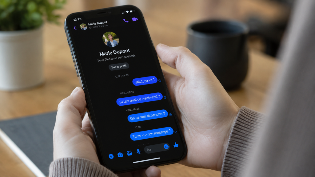 personne restreinte sur messenger
