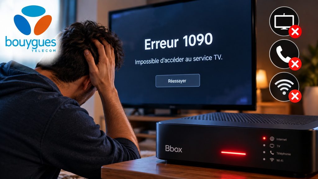 Code erreur 1090 Bouygues