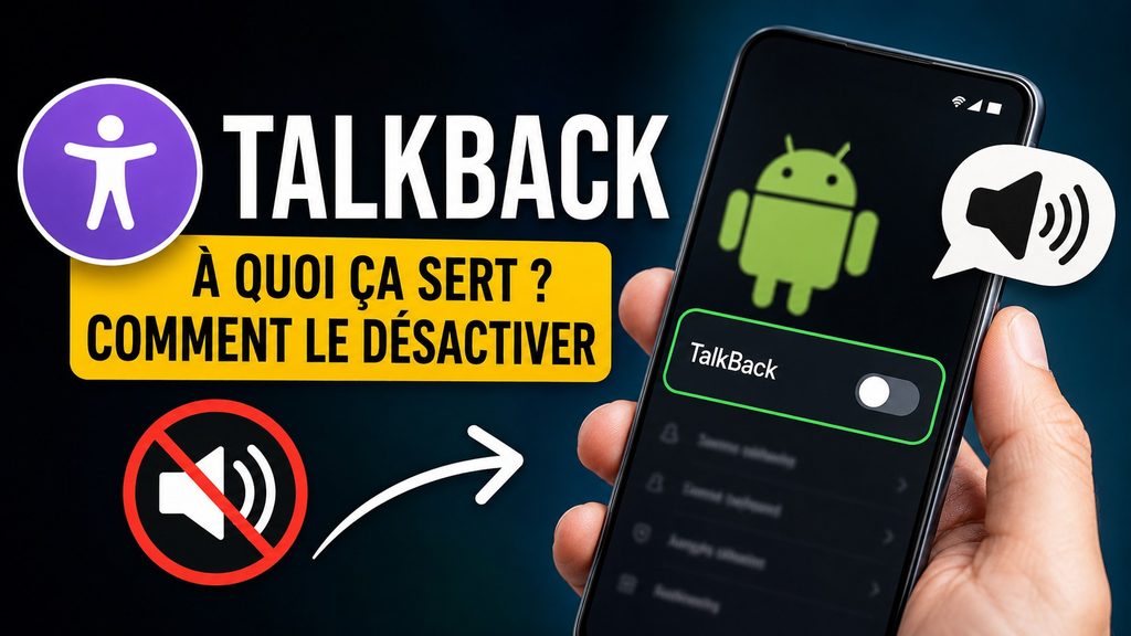 désactiver TalkBack sur Android